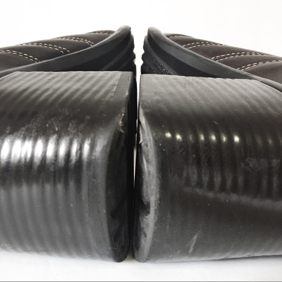 Clarks Dark Brown Leather Ankle Boots Booties - Picture 10 of 14